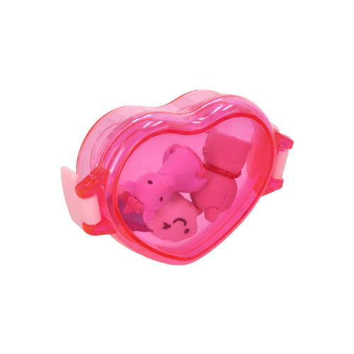 Set de 3 gomas de borrar pequeñas