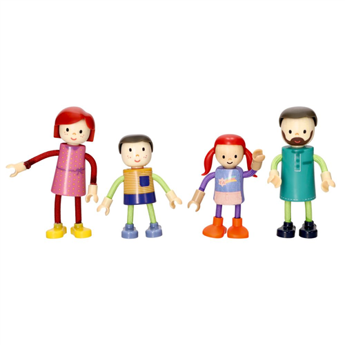 Set muñecos de madera Castilá