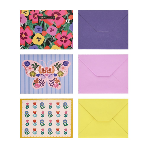 Set 12 tarjetas para regalos