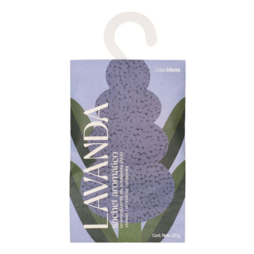 Sachet aromático lavanda 11x17 cm