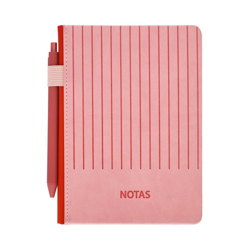 Libreta grande con lápiz 96 hojas con líneas