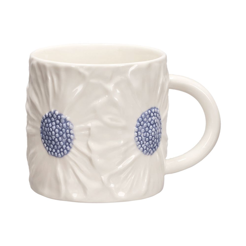 Taza con diseño flor 420 ml