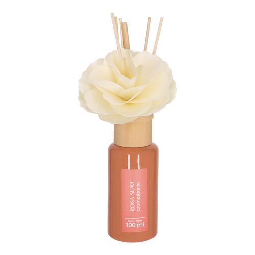 Varitas aromáticas con flor rosa suave 100 ml