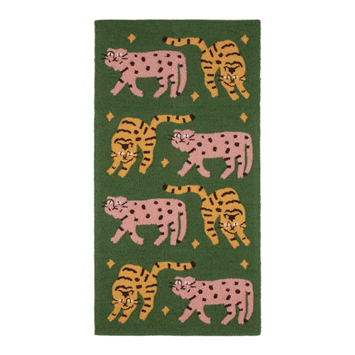 Tapete Poliéster Tejido Bouclé 70x140 cm