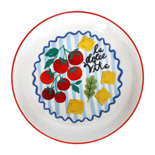 Plato de pasta con diseño 1300 ml