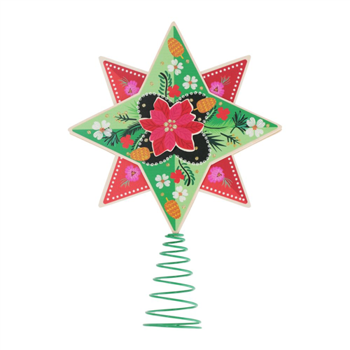 Punta de árbol de navidad