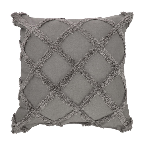 Funda de cojín algodón con textura 45x45 cm