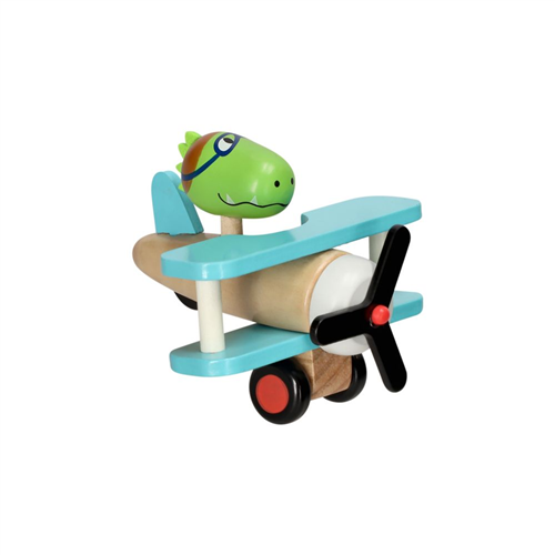 Avioncito de madera con personaje