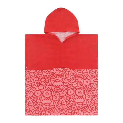 Poncho toalla infantil para playa 6-9 años