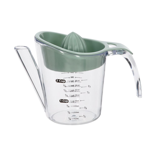 Exprimidor con vaso de medida