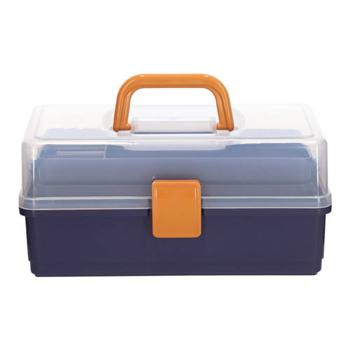 Caja organizadora con bandejas 31.5x19x14.2 cm