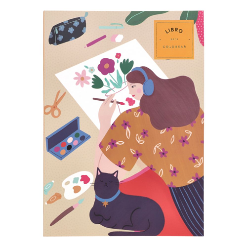 Libro para colorear 15 hojas A4