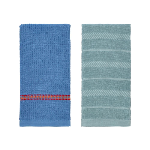 Set 2 paños de cocina terry 40x60 cm