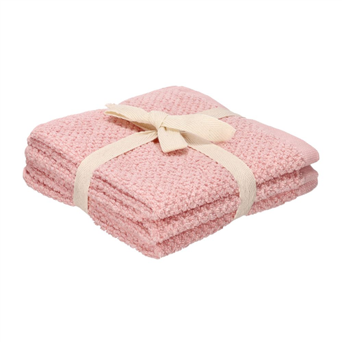 Set 3 toallas de cara 30x30 cm