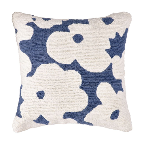 Cojín tela bouclé con diseño 45x45 cm