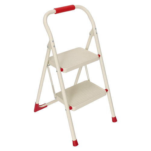 Escalera plegable de metal 50x40x77.5 cm