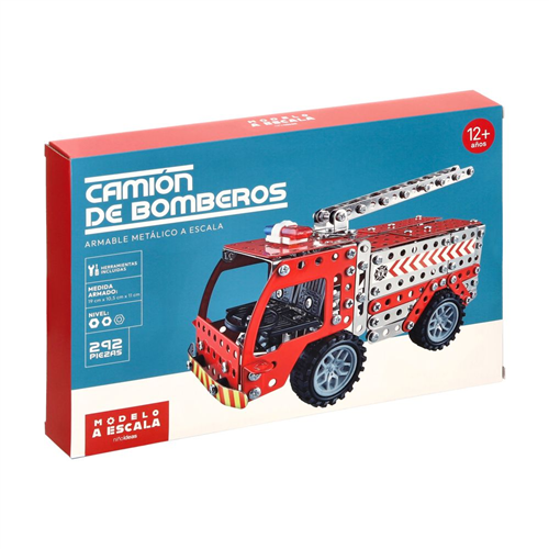 Modelo armable a escala “Camión Bombero”