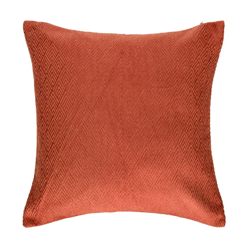 Funda de cojín poliéster chenille 45x45 cm