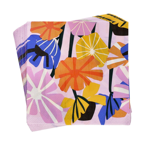 Set de 24 servilletas de papel 16.5x16.5 cm