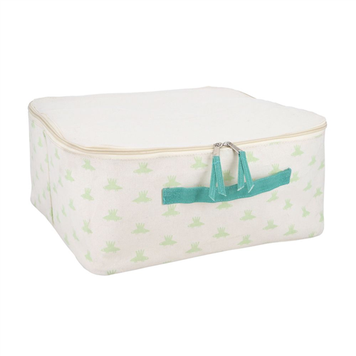 Organizador de tela con cierre 35x35x16 cm