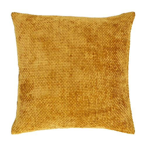 Funda de cojín terciopelo textura 45x45 cm