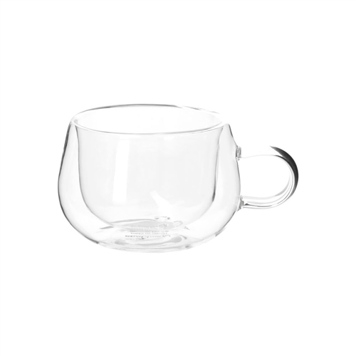 Taza de vidrio doble muro 210 ml