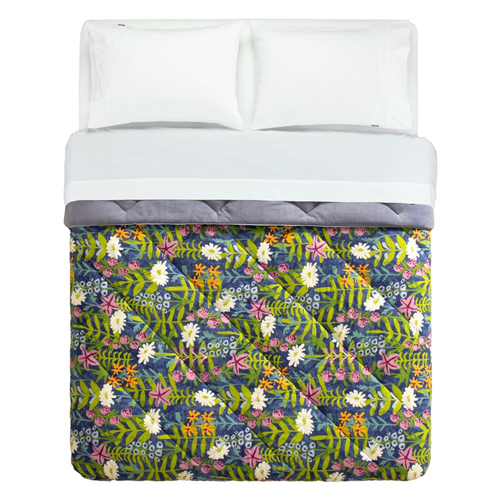 Edredón de microfibra con estampado Mat/Queen