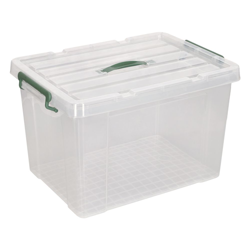 Caja plástica con tapa 50 litros