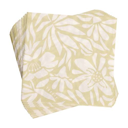 Set de 24 servilletas de papel 16.5x16.5 cm