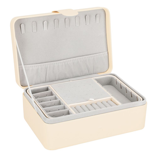 Joyero organizador tipo estuche 24x16x9 cm