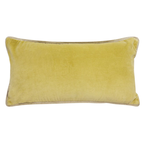 Cojín color liso terciopelo 30x60 cm