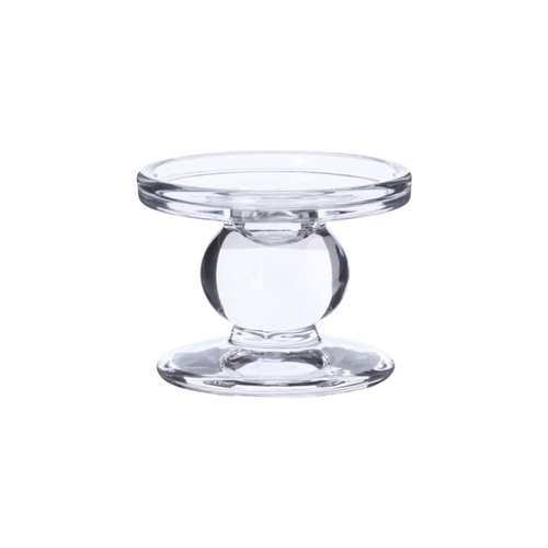 Candelabro Vidrio Bajo 9x7 cm