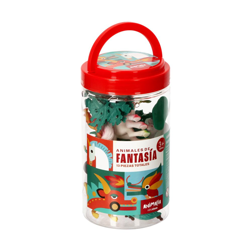 Set balde de animales de fantasía 13 piezas S