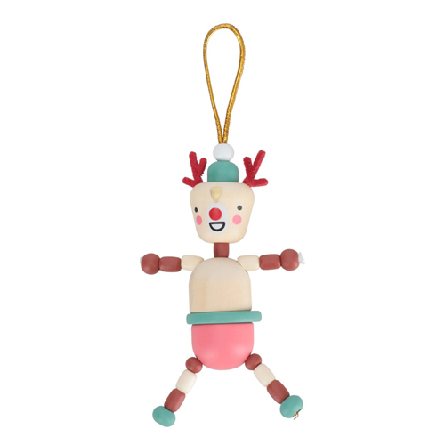 Adorno para árbol de navidad de madera