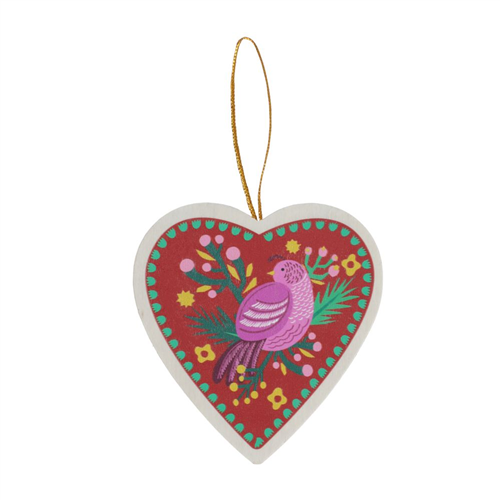 Adorno para árbol de navidad de madera