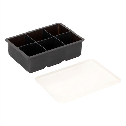 Molde para hielos cuadrados grandes