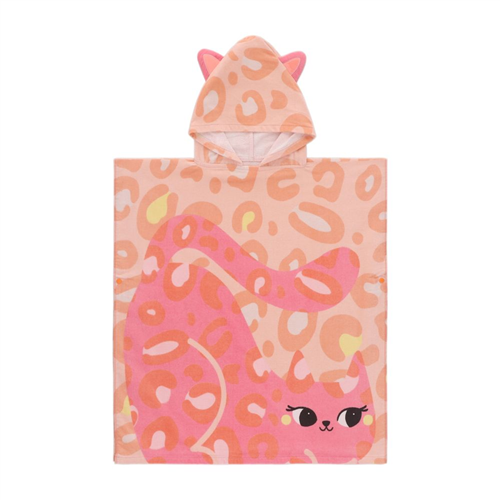 Poncho toalla infantil para playa 3-6 años