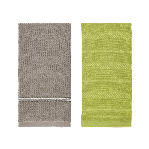 Set 2 paños de cocina terry 40x60 cm