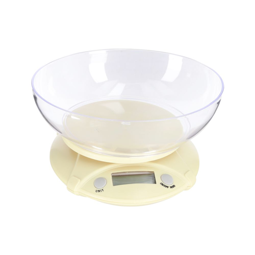 Pesa digital con contenedor