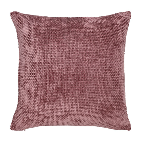 Funda de cojín terciopelo textura 45x45 cm