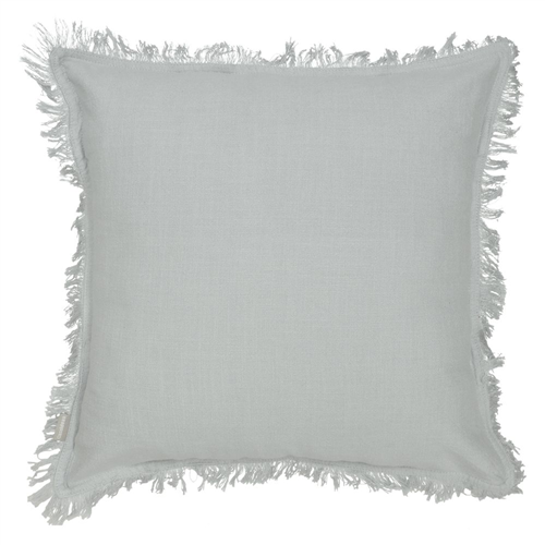 Funda de cojín algodón lino 45x45 cm