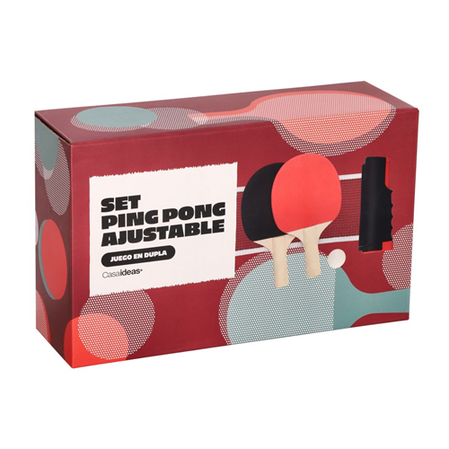 Set de ping pong transportable
