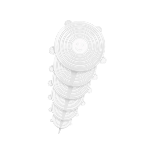 Set de 6 tapas de silicón