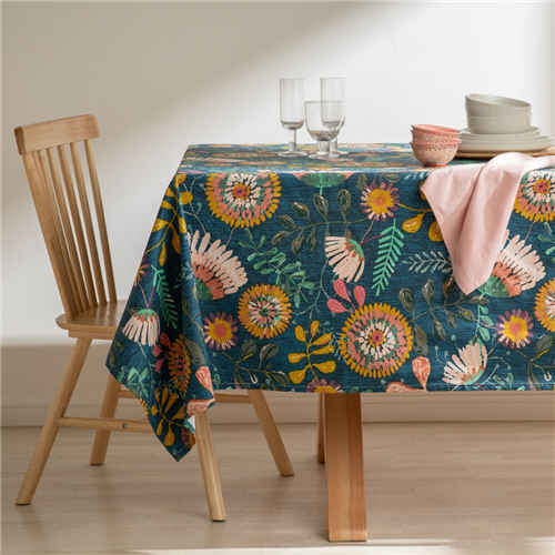 Mantel estampado 150x150 cm