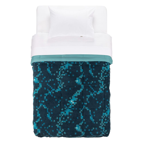 Edredón multicolor con borreguita Individual