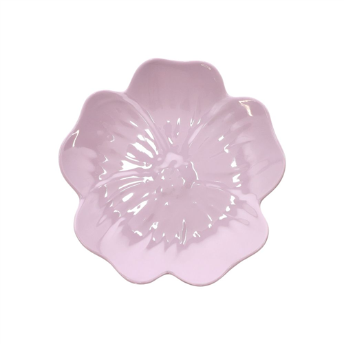 Plato de melamina con forma de flor
