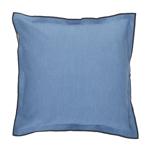 Funda de cojín de ramio y algodón 45x45 cm