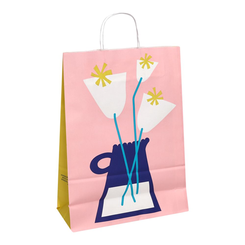 Bolsa papel de regalo M 30x10x41 cm