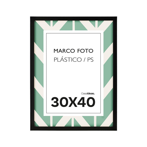 Set 2 Portarretrato plástico 32x3x42 cm