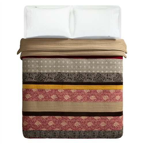 Colcha patchwork algodón Individual